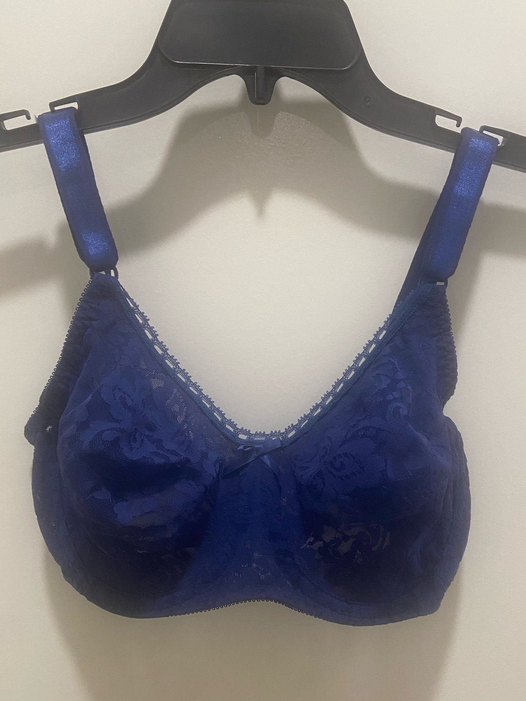 Blue Lace Full Coverage Bra